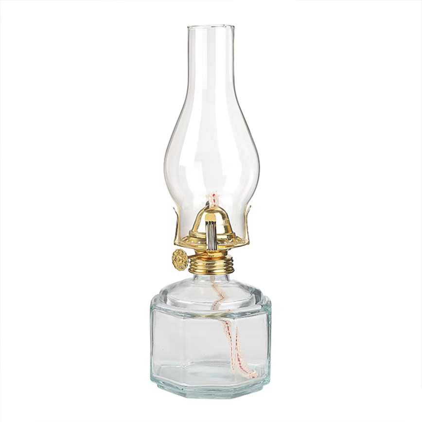 Brilagi - Lampă cu petrol MERLIN transparentă