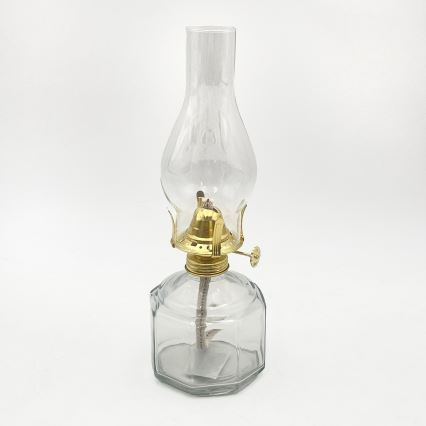 Brilagi - Lampă cu petrol MERLIN transparentă