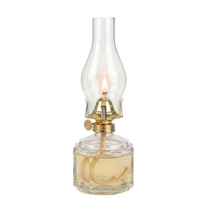 Brilagi - Lampă cu petrol MERLIN transparentă