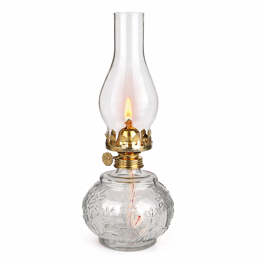 Brilagi - Lampă cu petrol MERLIN, transparentă