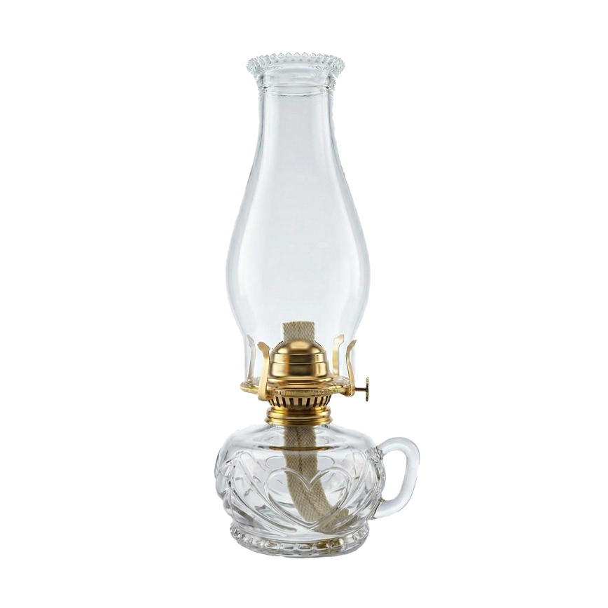 Brilagi - Lampă cu petrol MERLIN transparentă