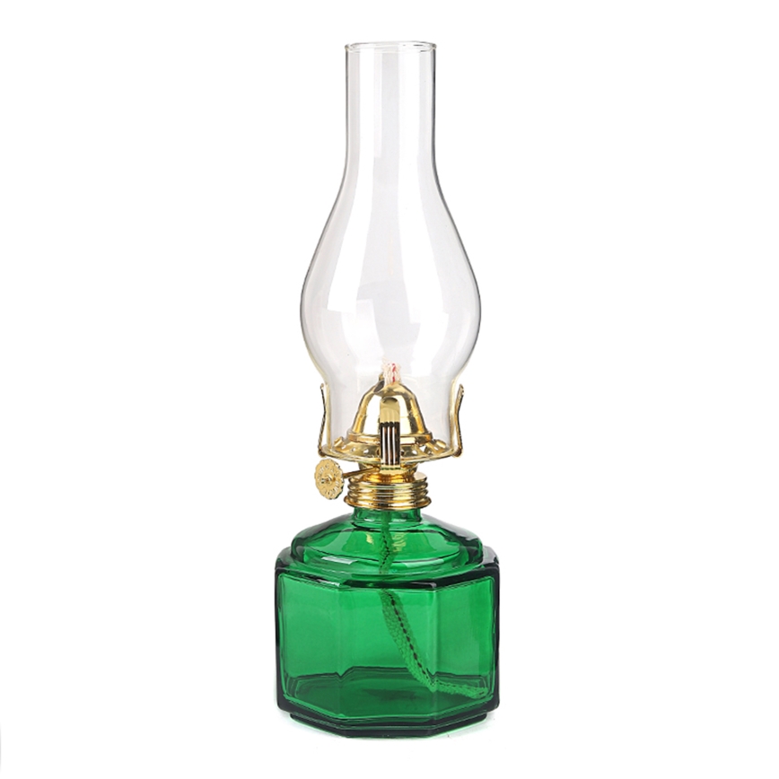 Brilagi - Lampă cu petrol MERLIN verde