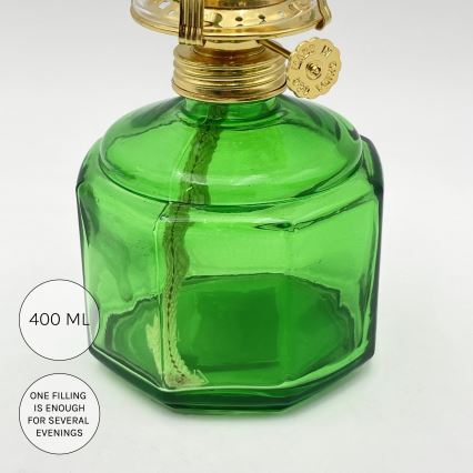 Brilagi - Lampă cu petrol MERLIN verde