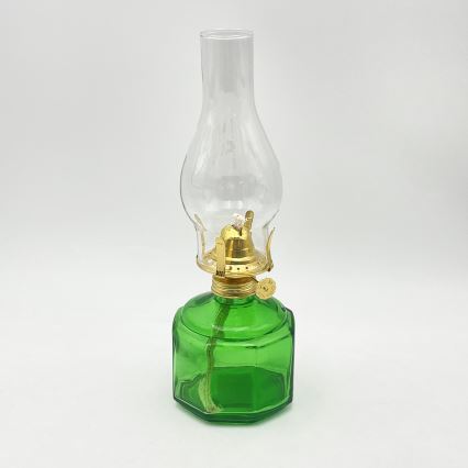 Brilagi - Lampă cu petrol MERLIN verde