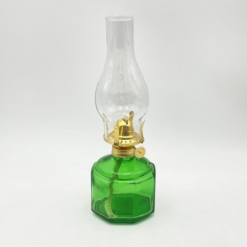 Brilagi - Lampă cu petrol MERLIN verde