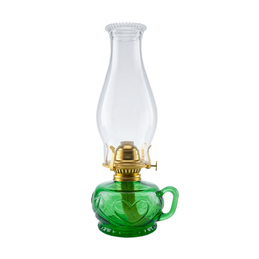 Brilagi - Lampă cu petrol MERLIN, verde