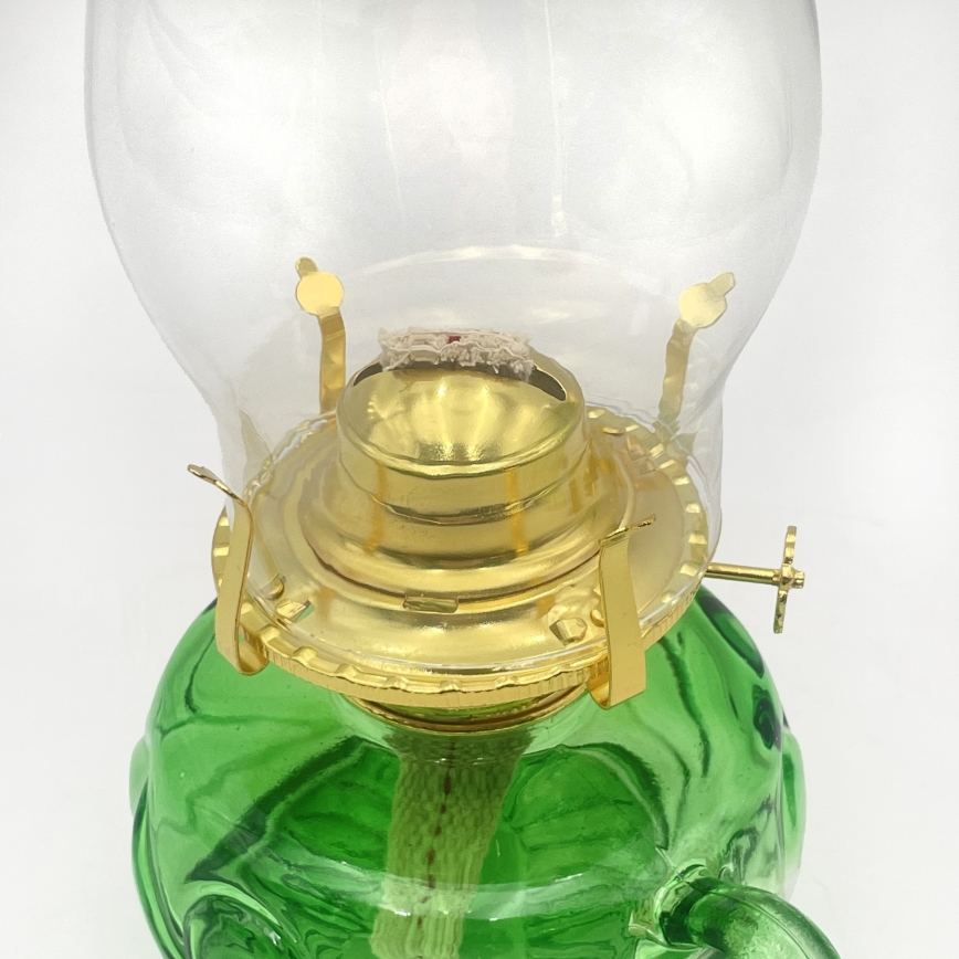 Brilagi - Lampă cu petrol MERLIN, verde