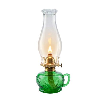 Brilagi - Lampă cu petrol MERLIN, verde