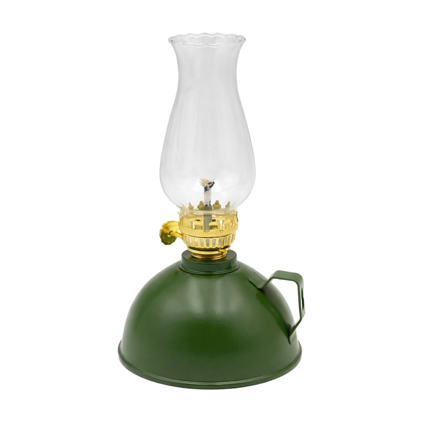Brilagi - Lampă cu petrol MERLIN, verde