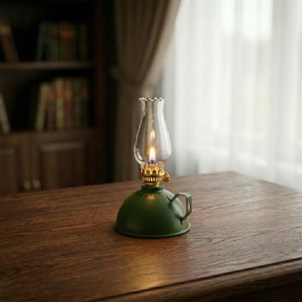 Brilagi - Lampă cu petrol MERLIN, verde