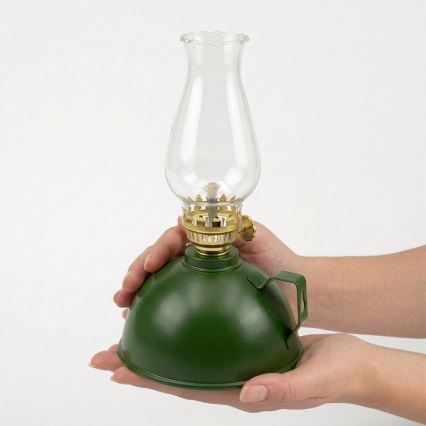 Brilagi - Lampă cu petrol MERLIN, verde