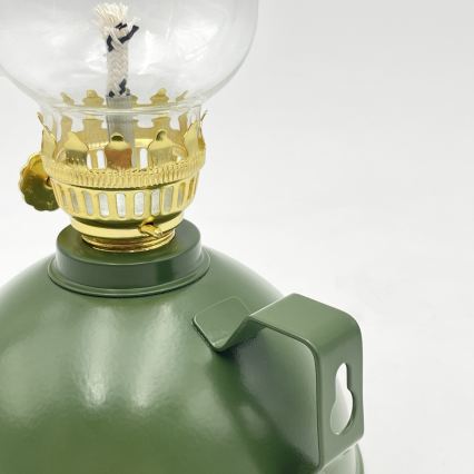 Brilagi - Lampă cu petrol MERLIN, verde