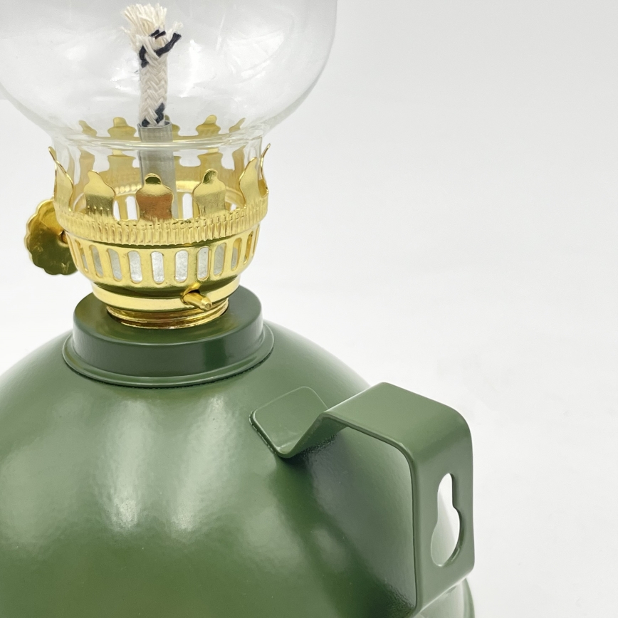 Brilagi - Lampă cu petrol MERLIN, verde