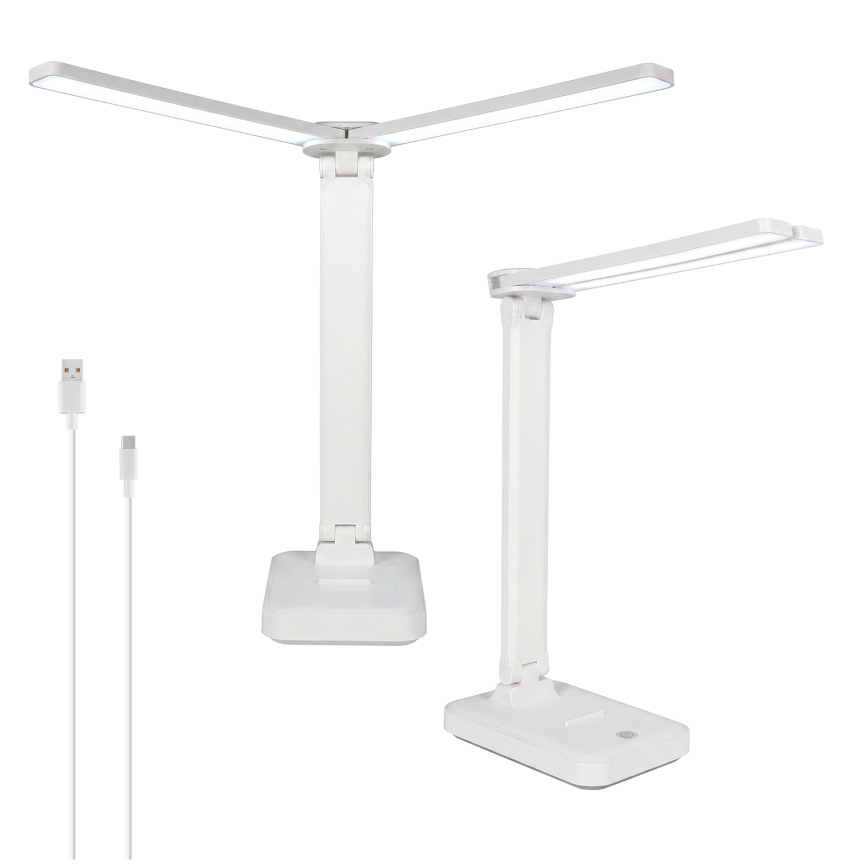 Brilagi - Lampă de birou LED dimabilă MODO DUO LED/8W/5V 3000/4000/6500K albă