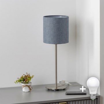 Brilagi - Lampă de birou LED NUBILA 1xE27/60W/230V albastru închis