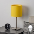 Brilagi - Lampă de birou LED NUBILA 1xE27/60W/230V galbenă