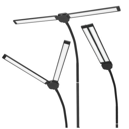 Brilagi - Lampă de birou LED reglabilă USB VARIO LED/14W/5V 3000-6000K neagră