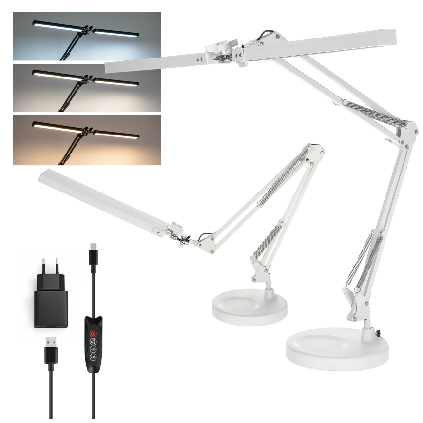 Brilagi - Lampă de birou LED reglabilă VARIO LED/15W/230V 3000-6000K albă