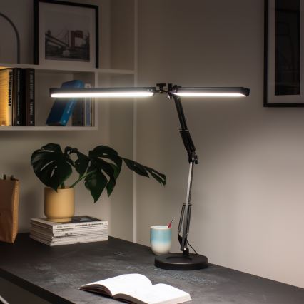 Brilagi - Lampă de birou LED reglabilă VARIO LED/15W/230V 3000-6000K neagră