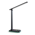 Brilagi - Lampă de birou LED RGBW reglabilă MODO LED/7W/5V 3000/4000/6500K neagră