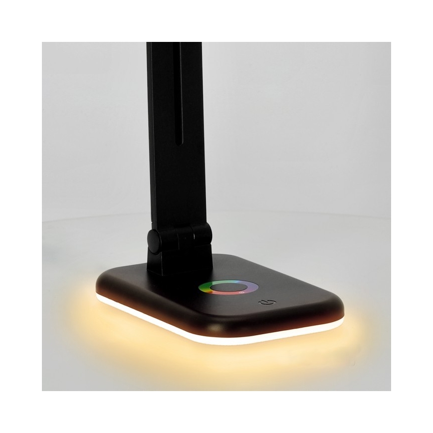 Brilagi - Lampă de birou LED RGBW reglabilă MODO LED/7W/5V 3000/4000/6500K neagră