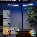 BRILAGI - Lampă de birou tactilă cu clemă, LED RGBTW reglabilă VARIO LED/18W/230V 3000-6500K CRI 96, negru