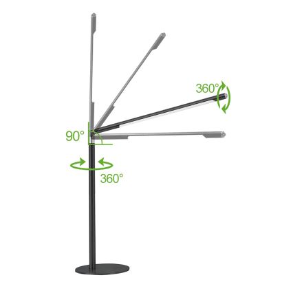 Brilagi - Lampă de masă LED reglabilă, cu control tactil VARIO LED/7W/230V 3000-6500K CRI 96 negru