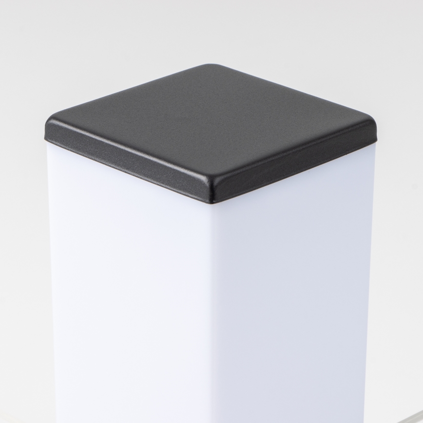 Brilagi - Lampă de exterior NOVA cu 2 prize SCHUKO, 1xE27/15W/230V, 40 cm, IP44, neagră