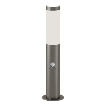 Brilagi - Lampă de exterior cu senzor de mișcare ELIA 1xE27/20W/230V IP44 50 cm crom mat