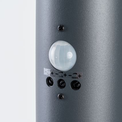 BRILAGI - Lampă de exterior cu senzor de mișcare ELIA 1xE27/20W/230V IP44 100 cm antracit