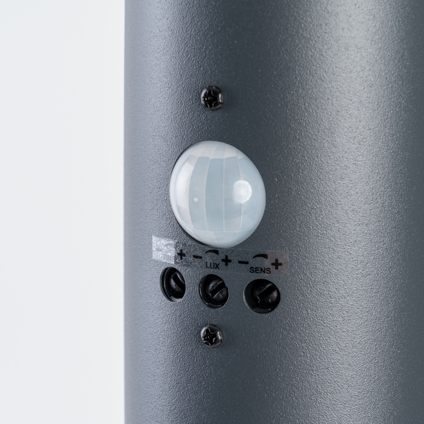 BRILAGI - Lampă de exterior cu senzor de mișcare ELIA 1xE27/20W/230V IP44 100 cm antracit