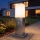 Brilagi - Lampă de exterior cu senzor NOVA, 1x E27/15W/230V, 40 cm, IP44, crom mat