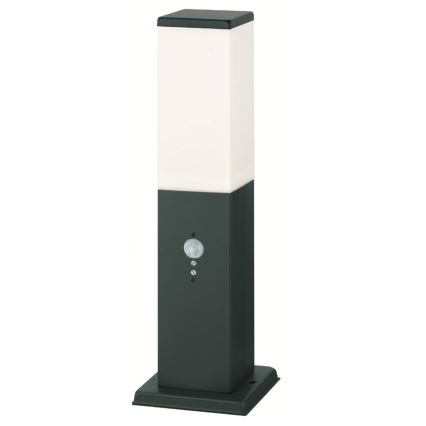Brilagi - Lampă de exterior cu senzor NOVA 1xE27/15W/230V 40 cm IP44 antracit