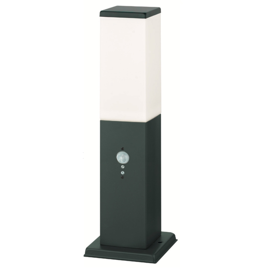 Brilagi - Lampă de exterior cu senzor NOVA 1xE27/15W/230V 40 cm IP44 antracit