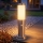 Brilagi - Lampă de exterior cu senzor NOVA 1xE27/15W/230V 40 cm IP44 crom mat