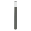 Brilagi - Lampă de exterior ELIA 1xE27/20W/230V IP44 100 cm crom mat