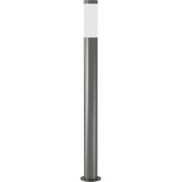 Brilagi - Lampă de exterior ELIA 1xE27/20W/230V IP44 100 cm crom mat