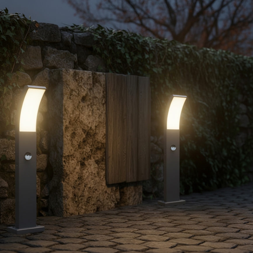 Brilagi - Lampă de exterior LED cu senzor ARCELO LED/9W/230V 50 cm IP44