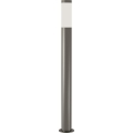 Brilagi - Lampă de exterior LED RGBW dimmabilă ELIA 1xE27/6,5W/230V 2700-6500K IP44 Wi-Fi 100 cm crom mat