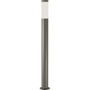 Brilagi - Lampă de exterior LED RGBW dimmabilă ELIA 1xE27/6,5W/230V 2700-6500K IP44 Wi-Fi 100 cm crom mat