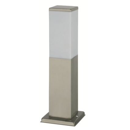 Brilagi - Lampă de exterior NOVA 1xE27/15W/230V 40 cm IP44 crom mat