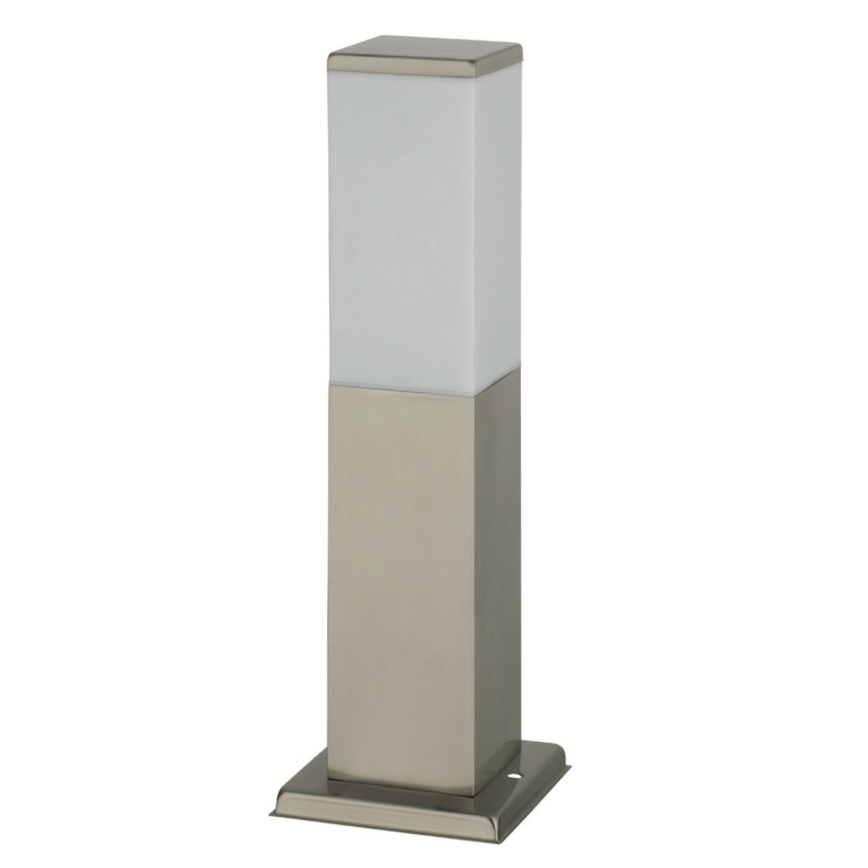 Brilagi - Lampă de exterior NOVA 1xE27/15W/230V 40 cm IP44 crom mat