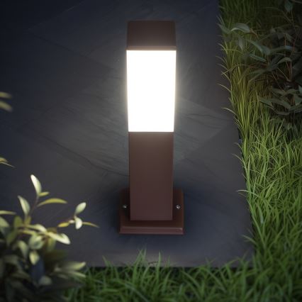 Brilagi - Lampă de exterior NOVA 1xE27/15W/230V 40 cm IP44 maro