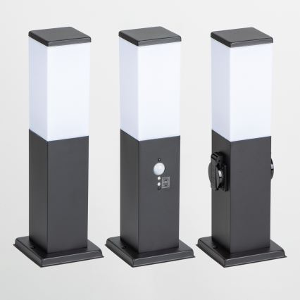 Brilagi - Lampă de exterior NOVA 1xE27/15W/230V 40 cm IP44 neagră