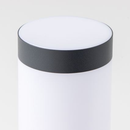 Brilagi - Lampă de exterior cu 2 prize SCHUKO NOVA, 1xE27/15W/230V, 40 cm, IP44, antracit
