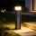 Brilagi - Lampă de exterior PILLAR cu 2 prize SCHUKO, 1xG9/11W/230V, IP44, antracit