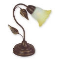 BRILAGI - Lampă de masă BLOSSOM 1xE27/40W/230V patină/alamă