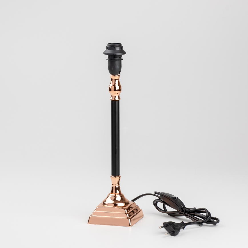 BRILAGI - Lampă de masă CERIA 1xE14/40W/230V Ø 20,5 cm negru/cupru/gri