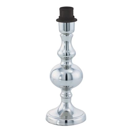 BRILAGI - Lampă de masă CERIA 1xE27/60W/230V Ø 25 cm crom lucios/albă