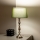 Brilagi - Lampă de masă CERIA 1xE27/60W/230V Ø 25 cm crom lucios/verde